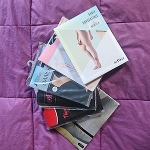 L/XL Dance Tights available in black, pink, tan, and fishnet (sold separately)